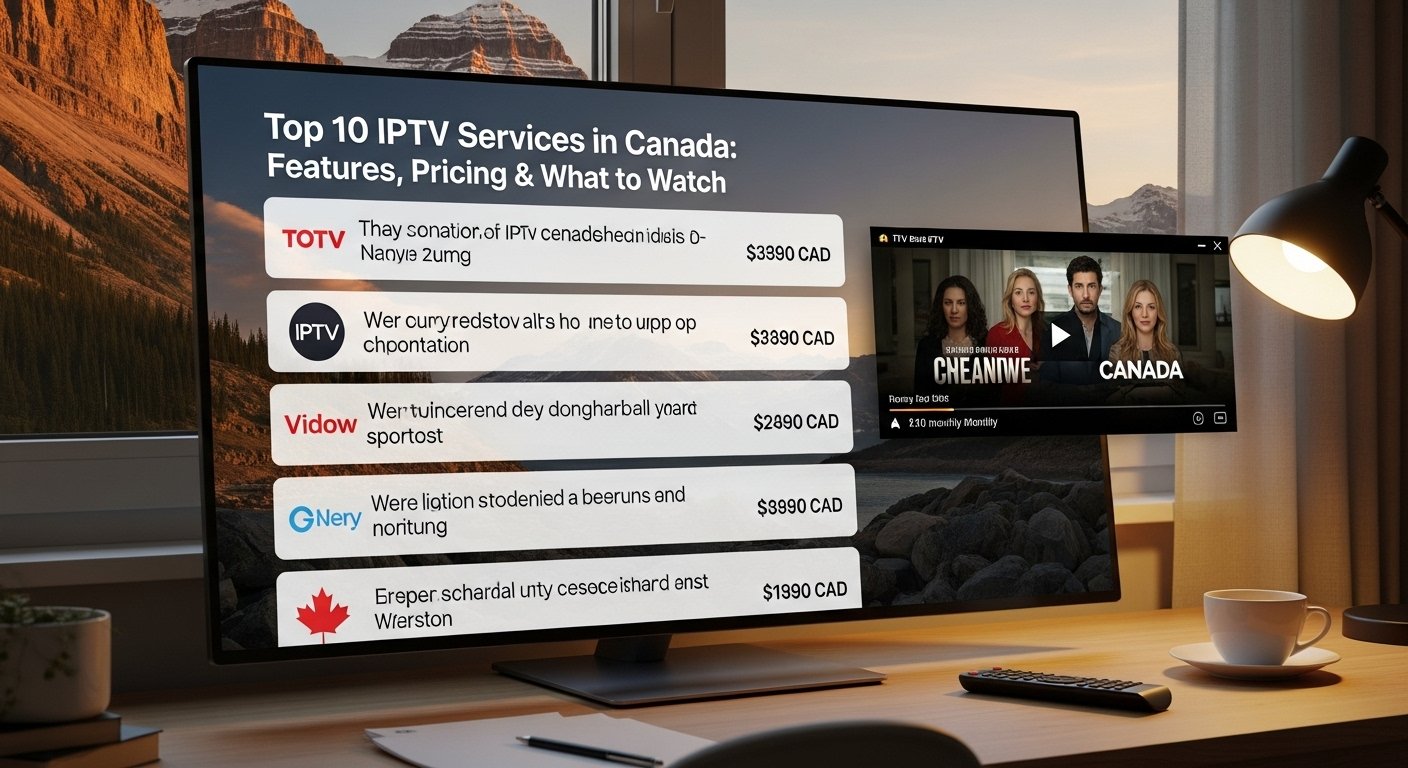 Best IPTV Services Canada