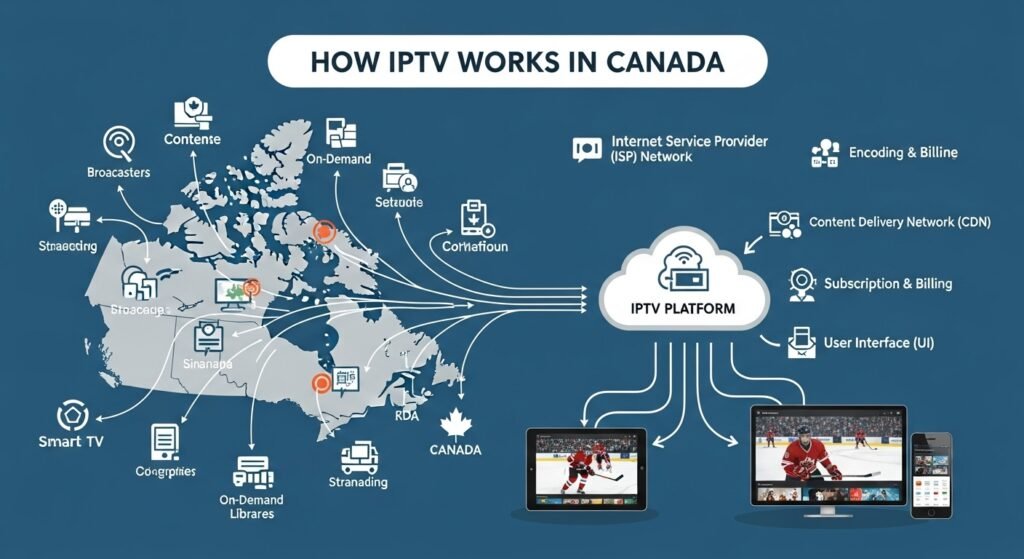 How IPTV Works in Canada