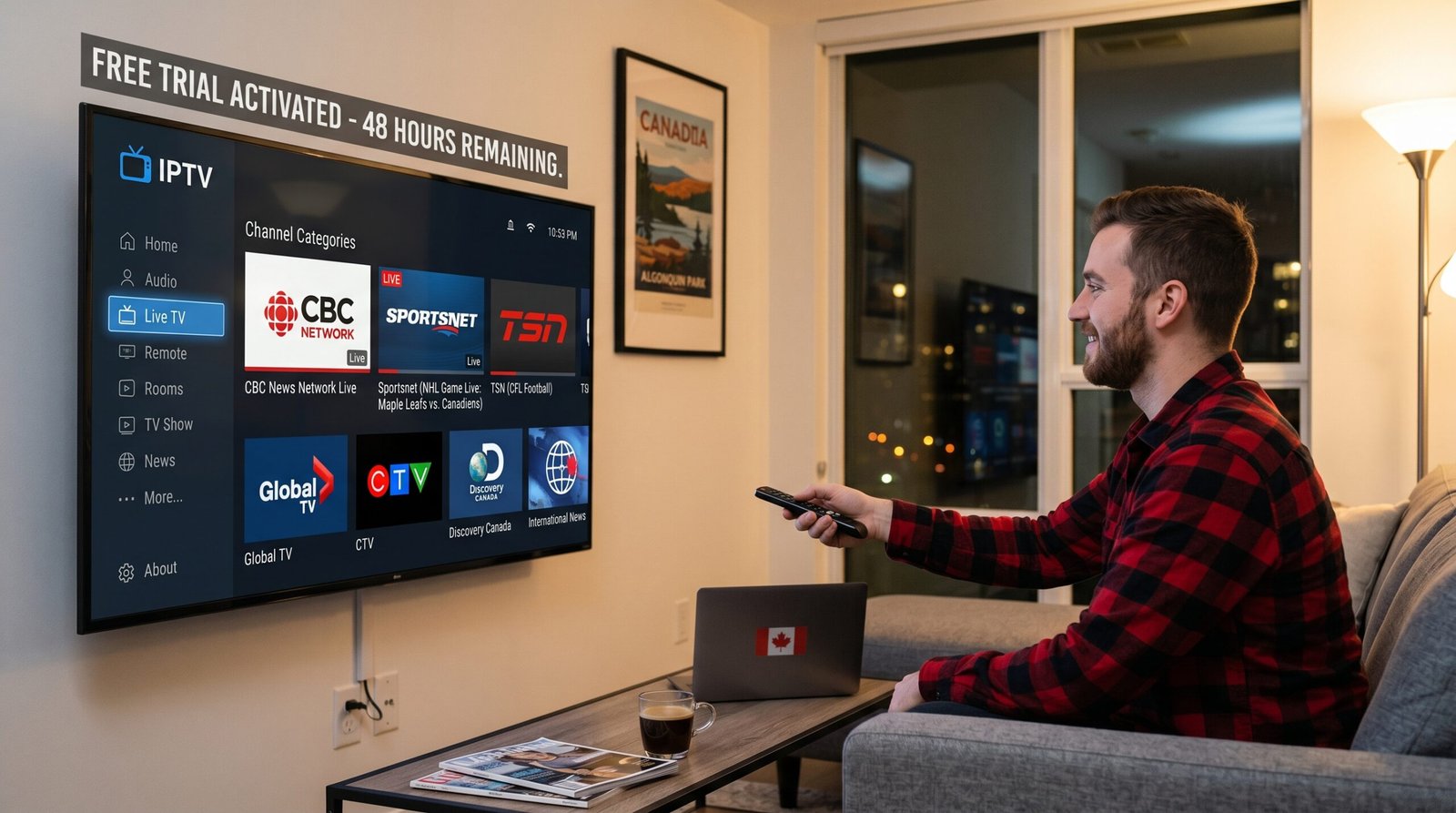 Canadian IPTV Trial