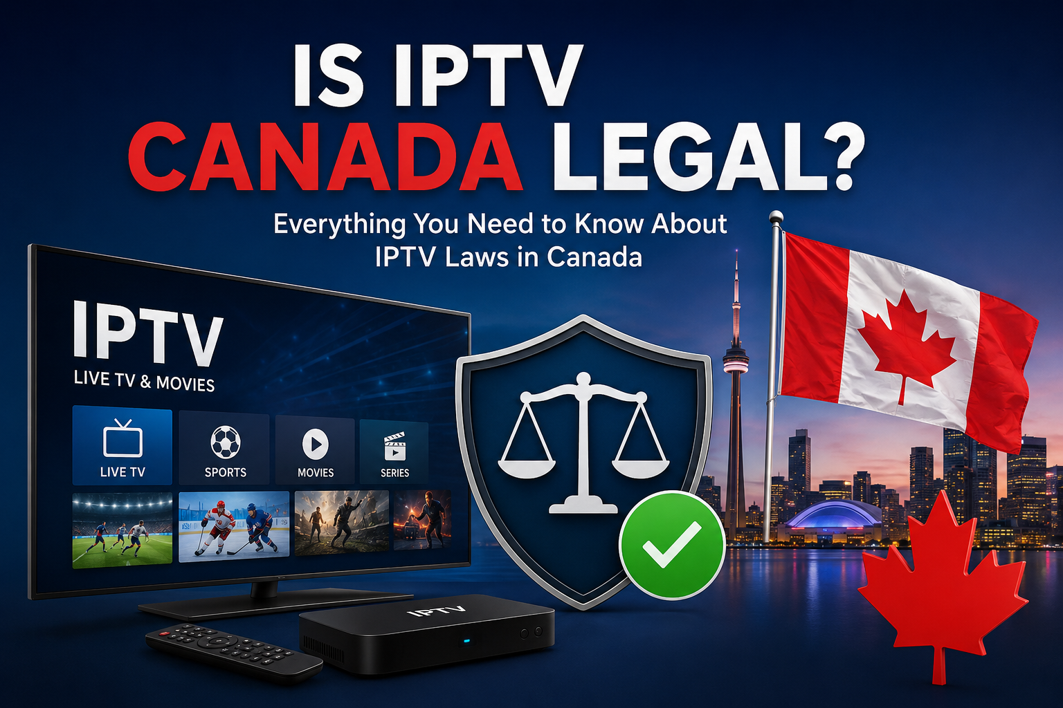 Is IPTV Canada Legal
