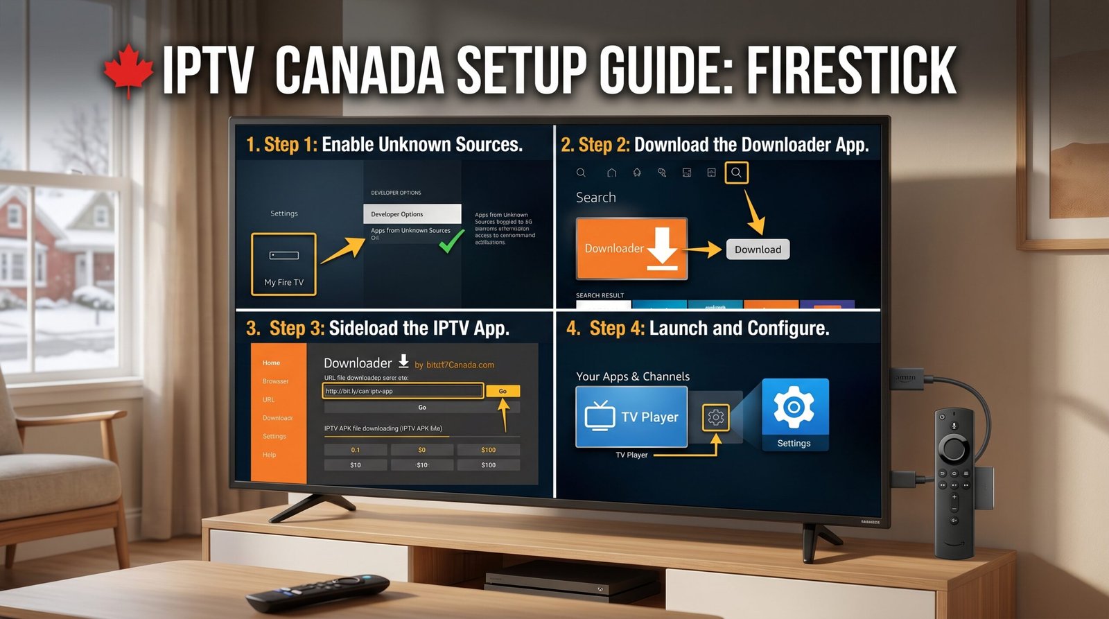 IPTV For Firestick Canada