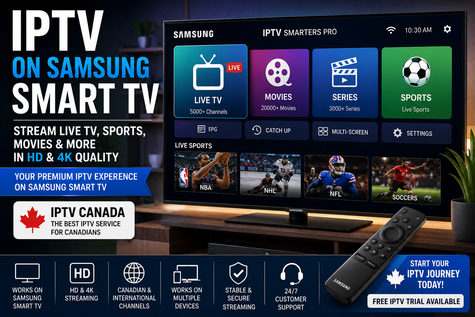 IPTV Samsung Smart TV